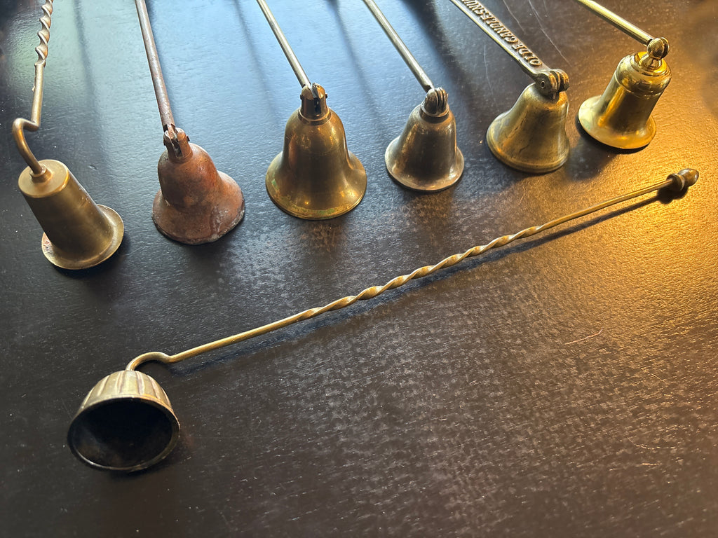 Twisted-Stem Fluted Bell Snuffer