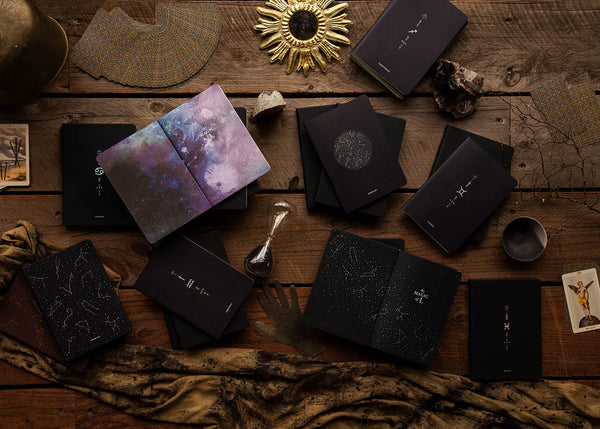 A5 ZODIAC NOTEBOOK: NIGHT SKY