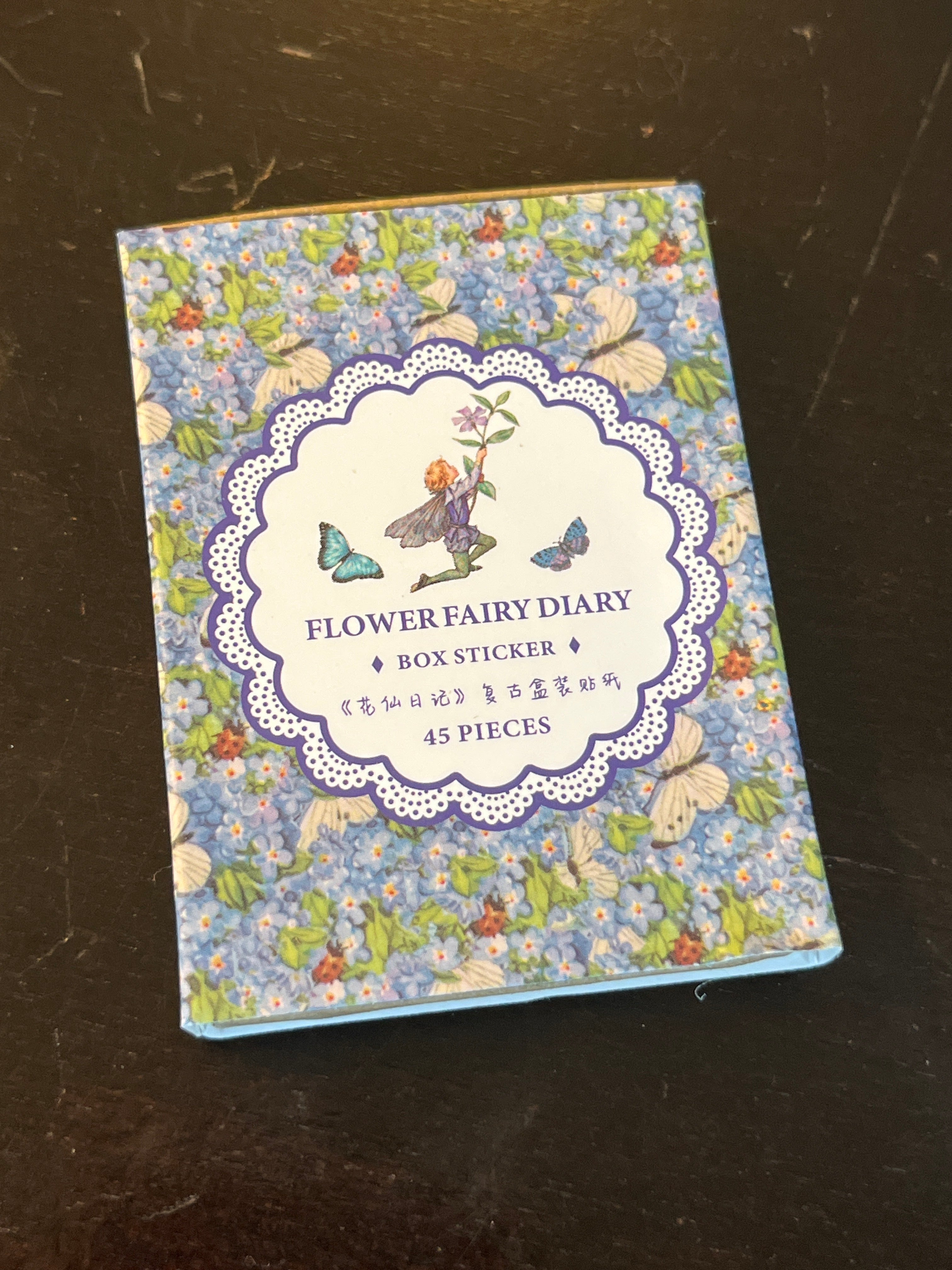 Flower Fairy Diary Box Stickers