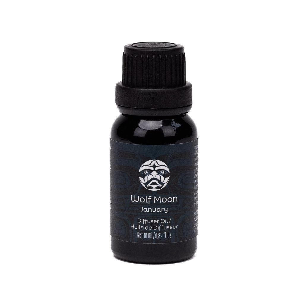 JANUARY WOLF MOON DIFFUSER OIL | FRESH PINE + PACIFIC CEDAR + JUNIPER BERRY