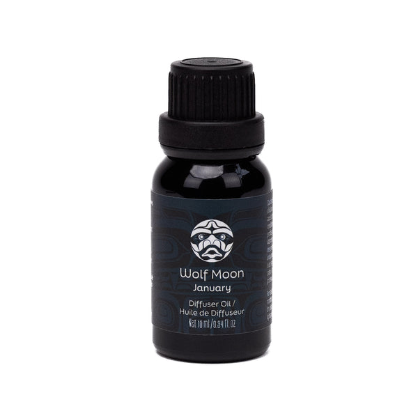 JANUARY WOLF MOON DIFFUSER OIL | FRESH PINE + PACIFIC CEDAR + JUNIPER BERRY