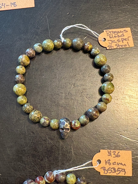 Dragons Blood Skulls by Brent McMaster