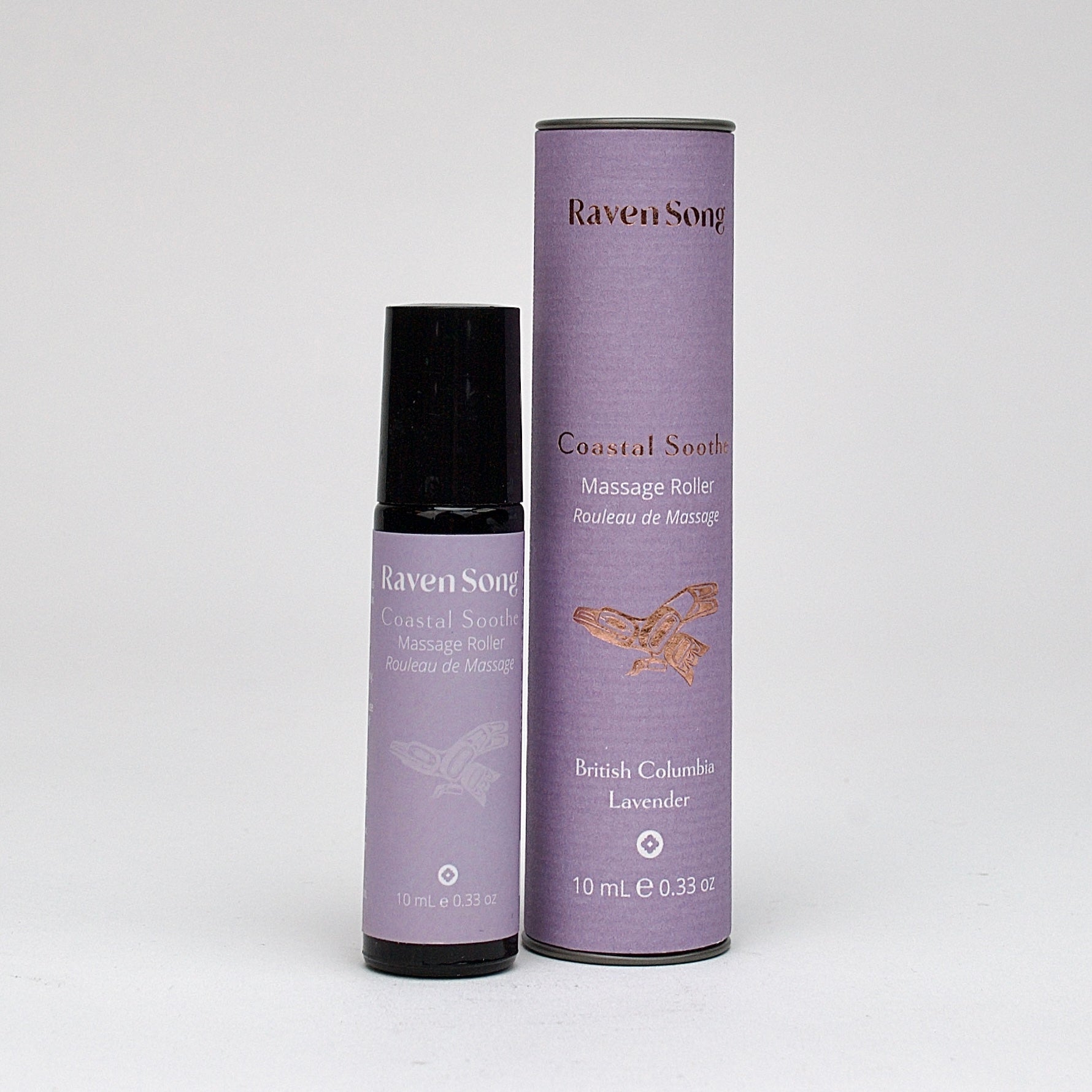 Coastal Soothe Massage Roller | Organic BC Lavender