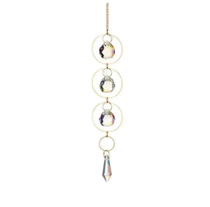 Gold Crystal Suncatcher 2