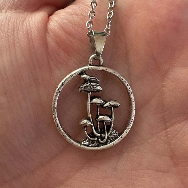 Mushroom Necklace