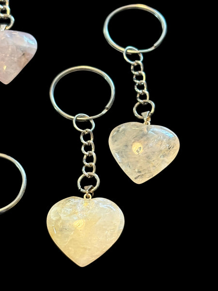 Heart Crystal Keychain