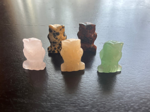 Crystal Owls 1.25”