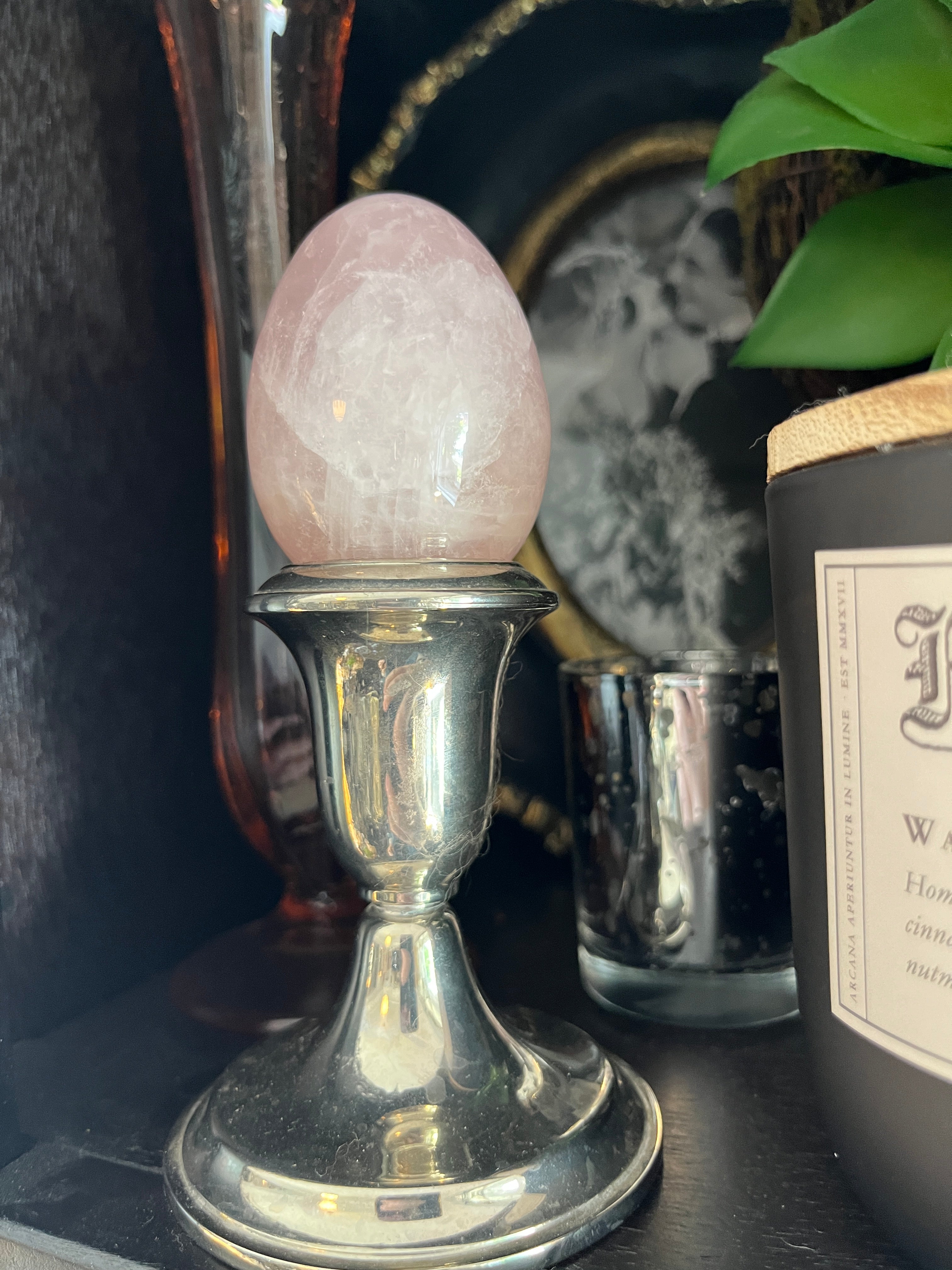 Rose Quartz Egg