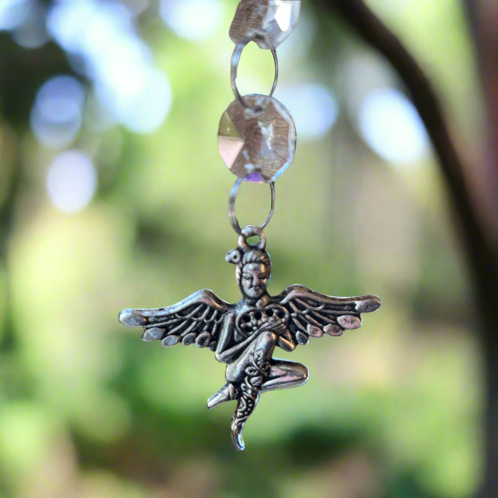 Crystal Strand Suncatchers w/ Charms