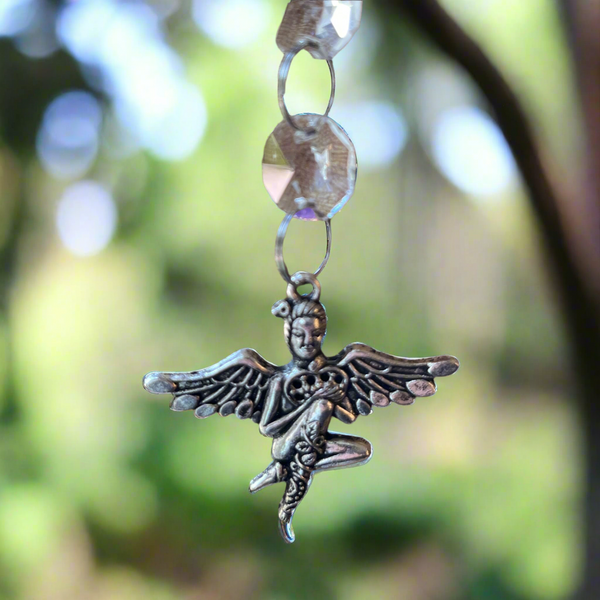 Crystal Strand Suncatchers w/ Charms