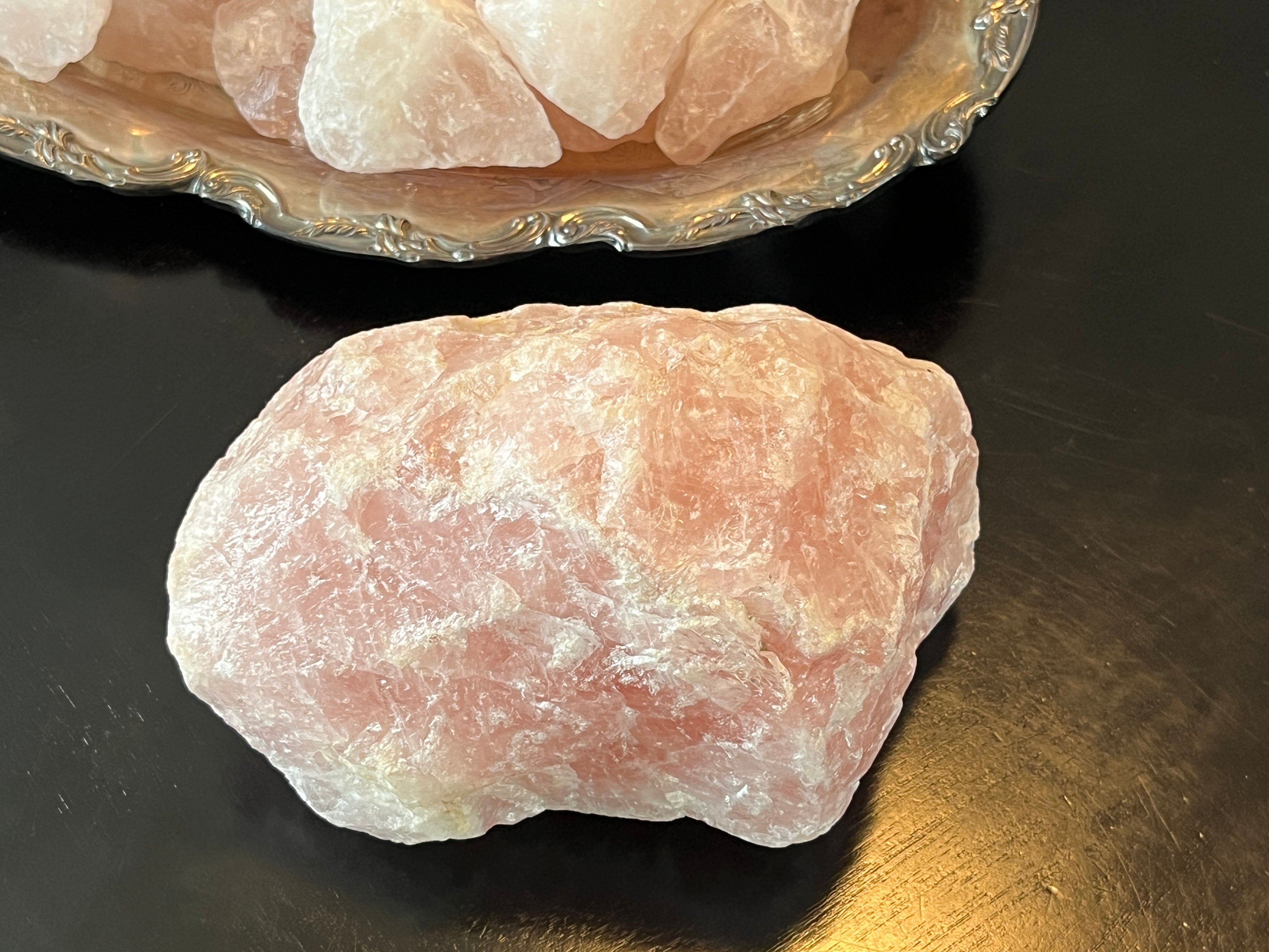 Rose Quartz Boulder  – Love & Self-Compassion Healing Crystal