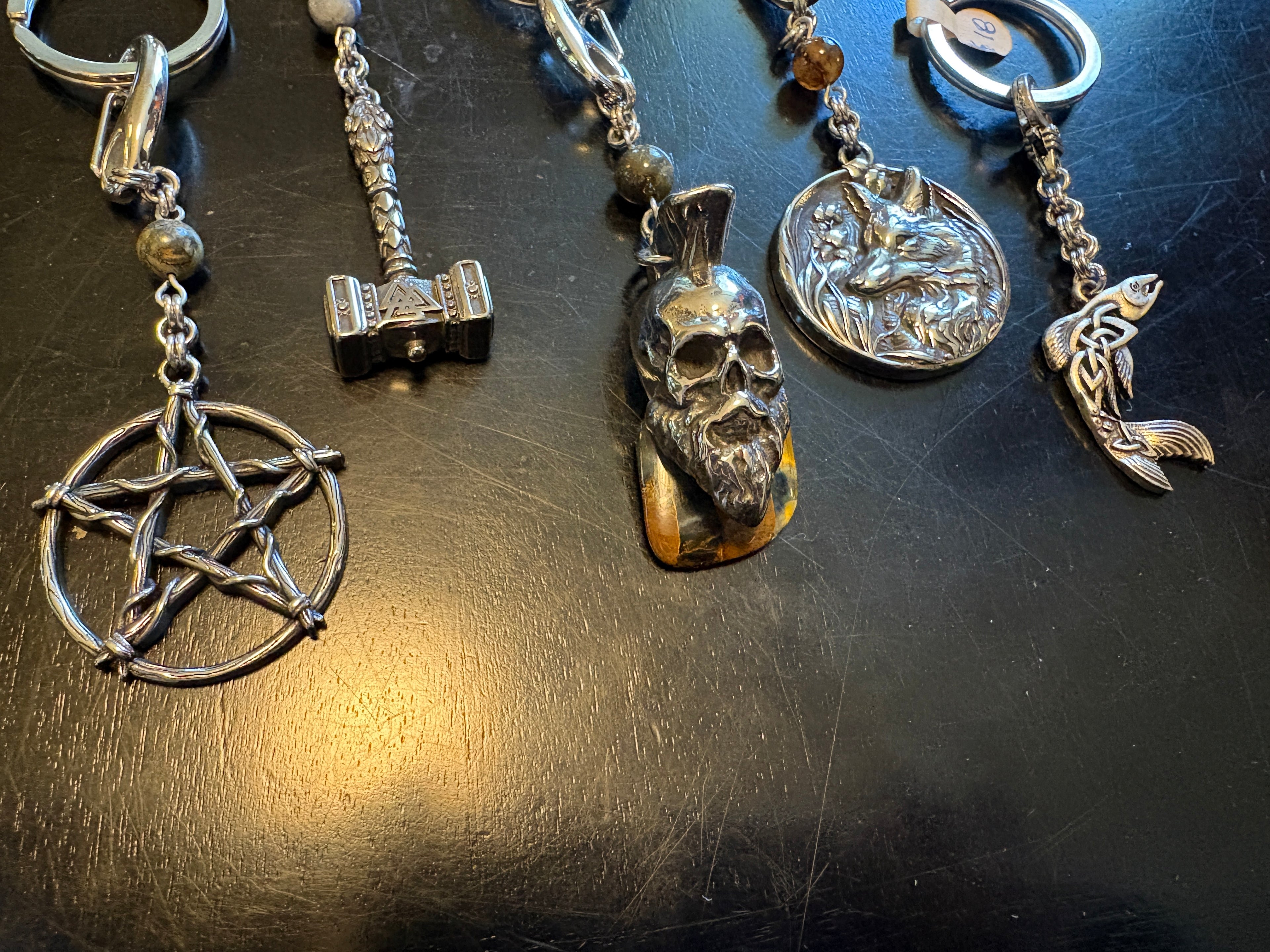 Artisan Stainless Steel Keychains by Brent McMaster