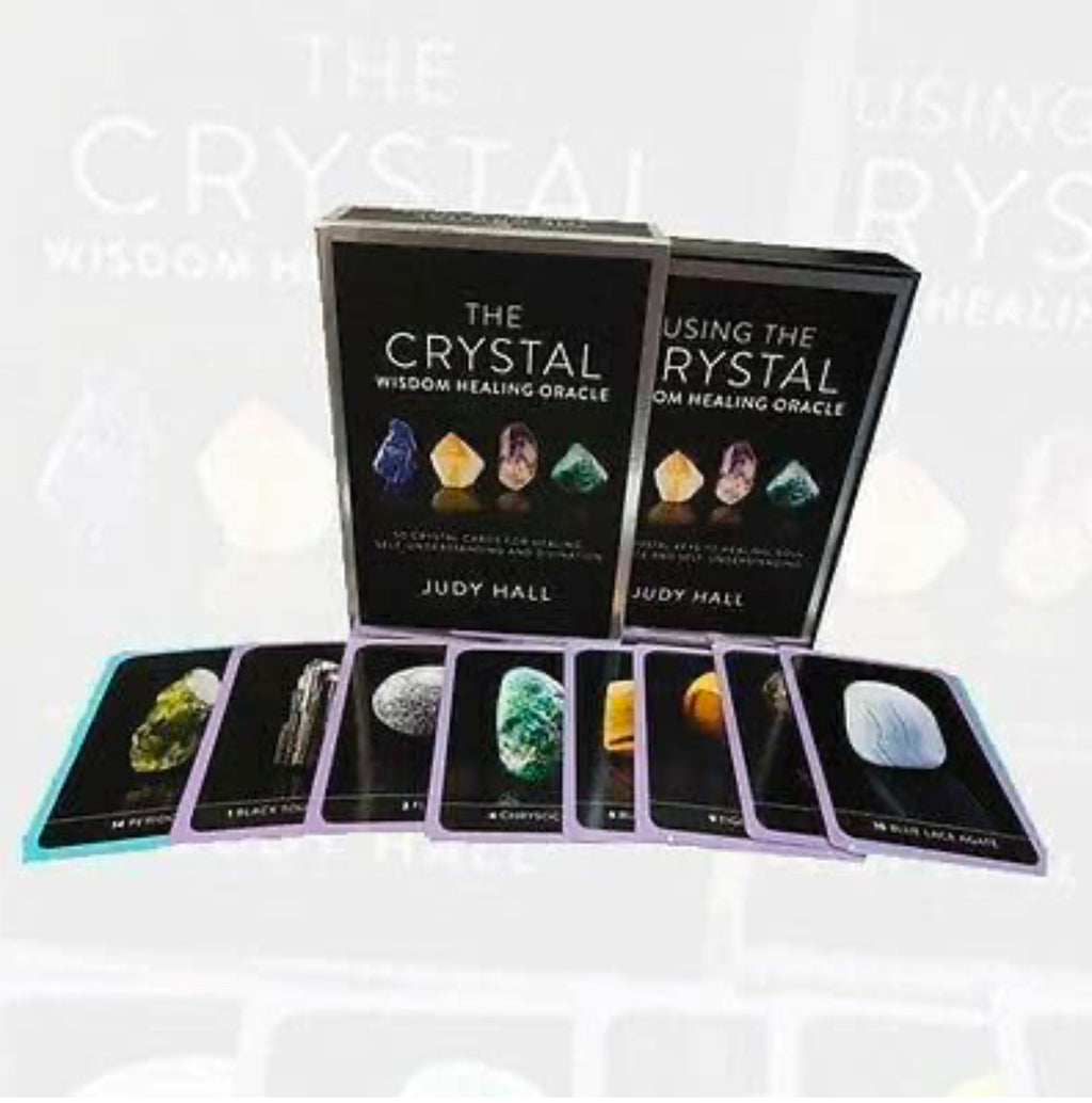 Crystal Wisdom Healing Oracle: 50 Oracle Cards for Healing, Self Understanding and Divination