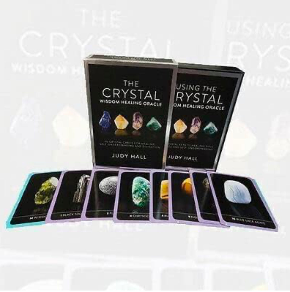 Crystal Wisdom Healing Oracle: 50 Oracle Cards for Healing, Self Understanding and Divination
