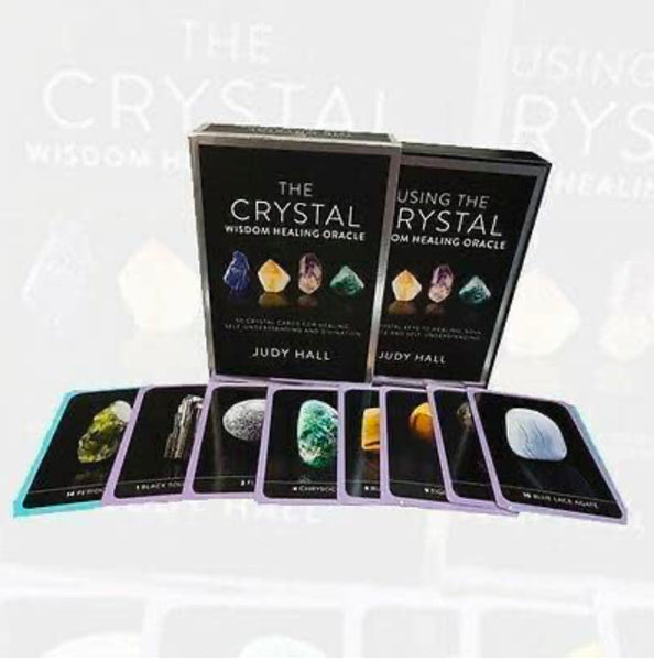 Crystal Wisdom Healing Oracle: 50 Oracle Cards for Healing, Self Understanding and Divination