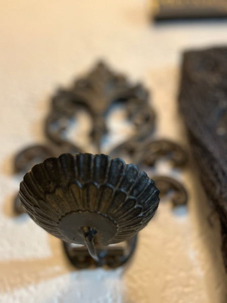 Wrought Iron Wall Sconce