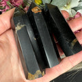 Black Tourmaline w/ Golden Healer Generator/ Tower