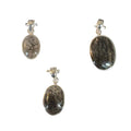 Tourmalinated Quartz .925 Sterling Silver Pendant – Clarity & Protection Crystal Jewelry