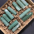 Green Aventurine Generator Tower – Luck & Abundance Healing Crystal