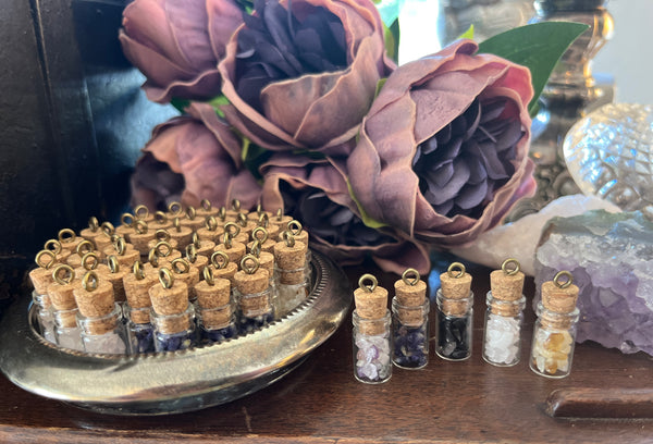 Guiding Crystals in Tiny Tiny Wish Bottles
