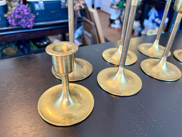Vintage Brass Candle Sticks