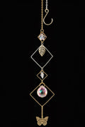 Gold Crystal Suncatcher