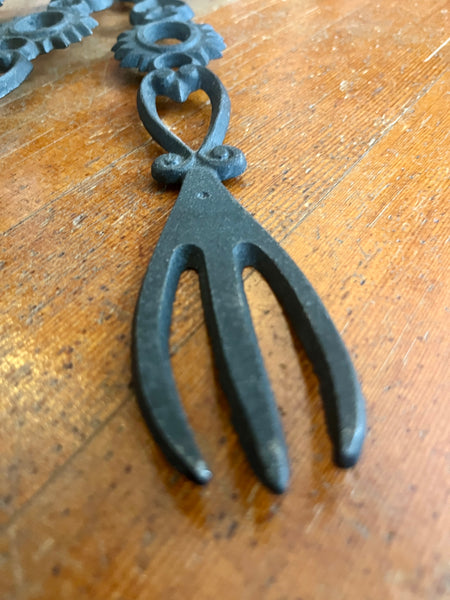 Cast Iron Spoon & Ladle Set