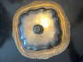 Vintage Silver Plate Old English Rounds Server