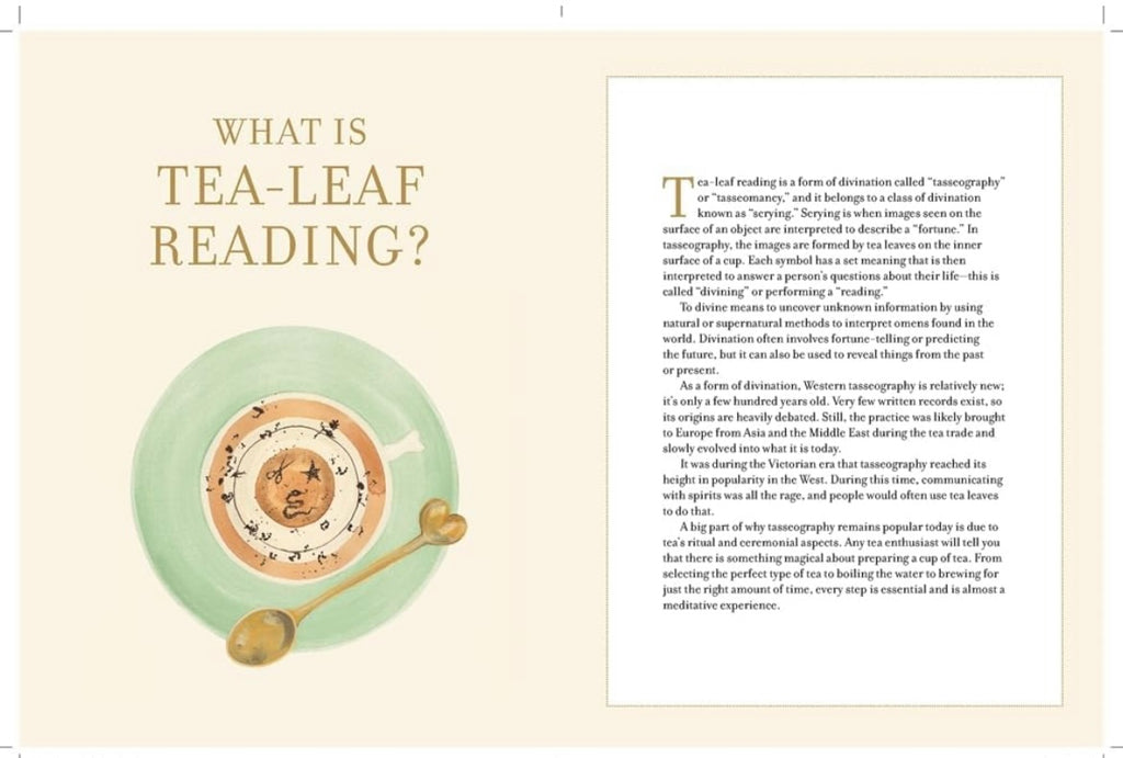 Harney & Sons How to Read Tea Leaves: A Card Deck and Guidebook for Divination