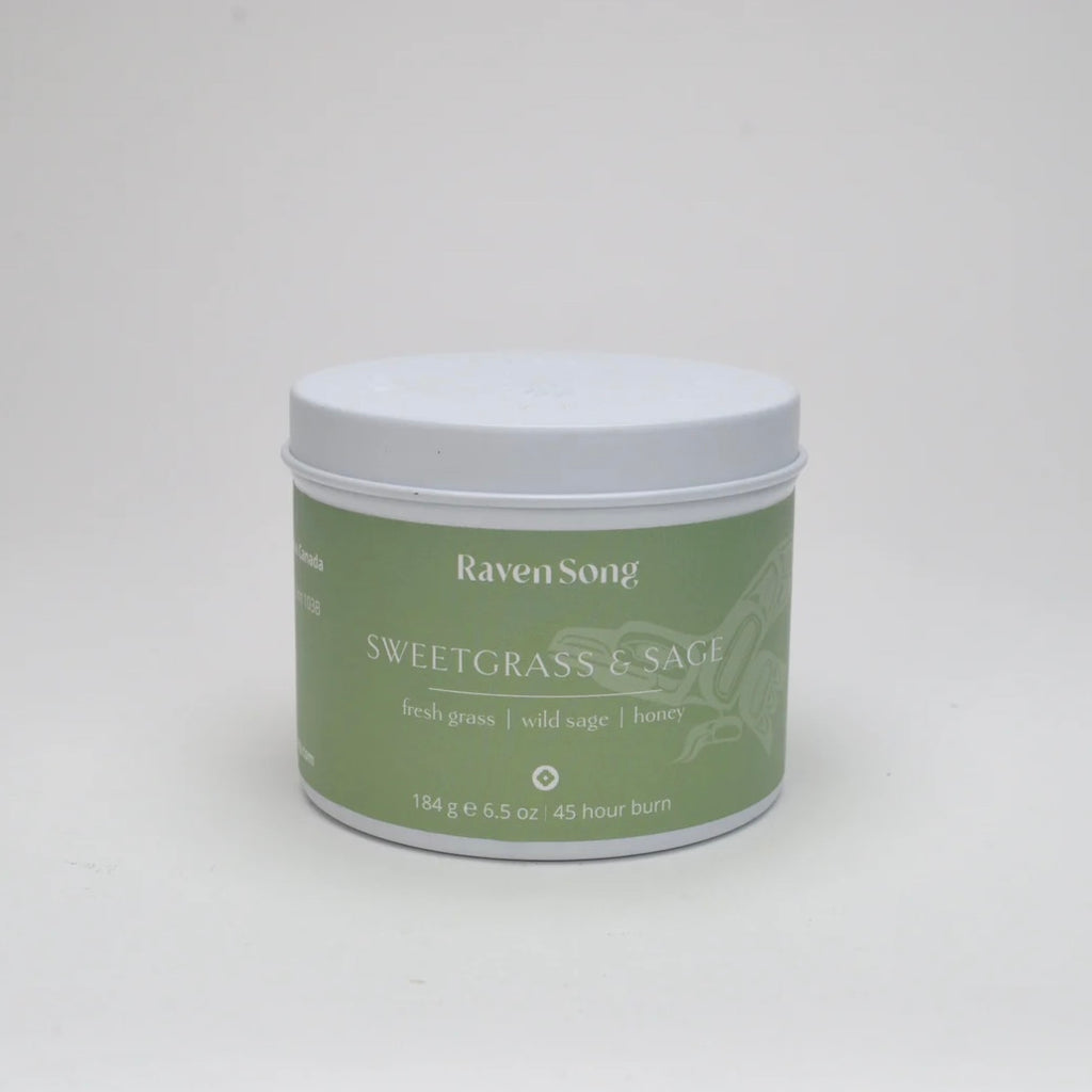 SWEETGRASS & SAGE CANDLE | FRESH GRASS + WILD SAGE + HONEY
