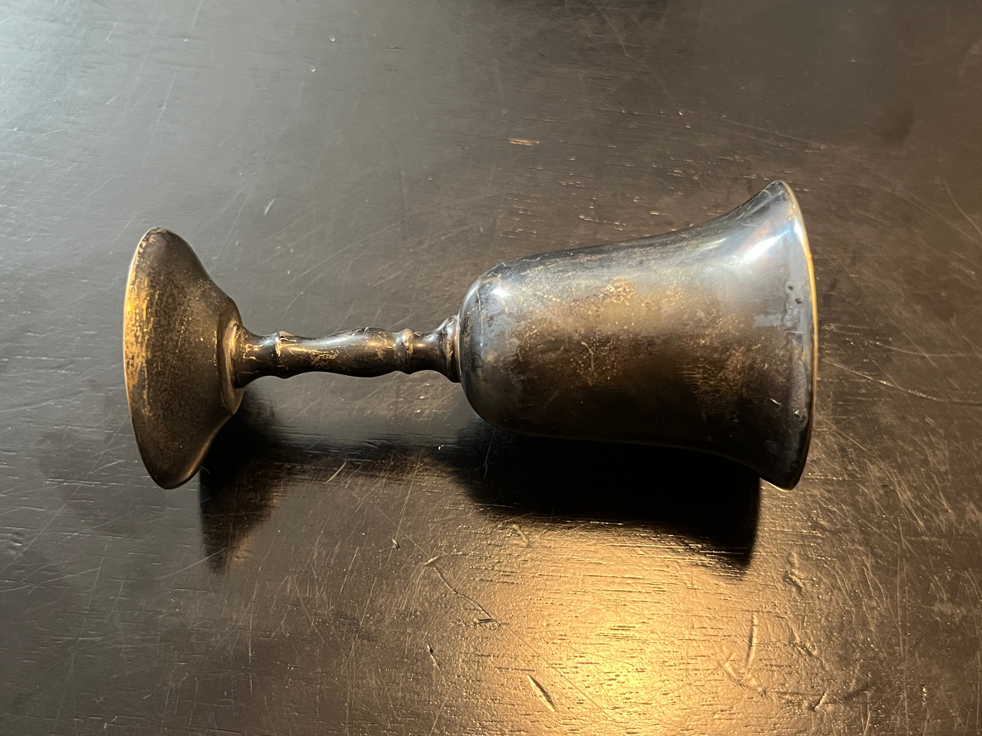 Vintage Silver Plated Chalice 6 1/4"