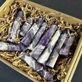 Chevron Amethyst Generator Tower – Intuition & Spiritual Protection Healing Crystal