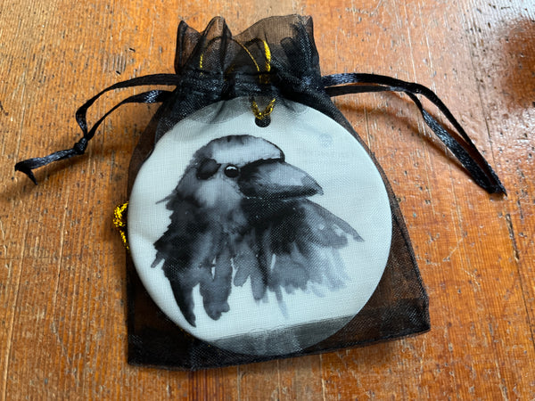 Crow Ornament