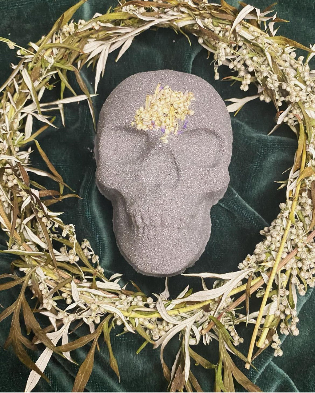 Divination Detox Charcoal Bath Bomb ~ Lavender & Mugwort