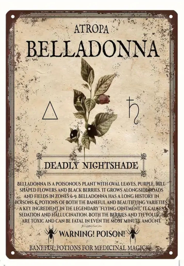 Vintage Style Tin Sign