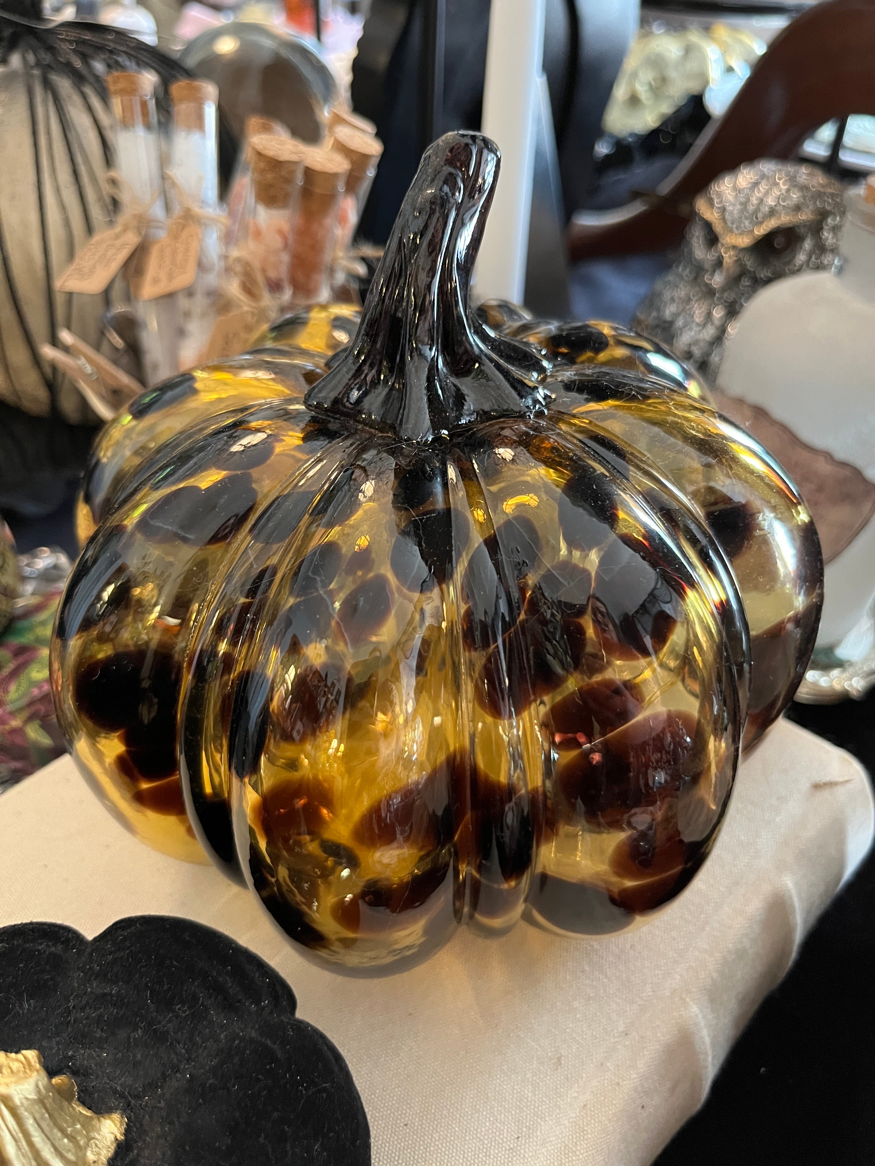 Handblown Glass Pumpkins