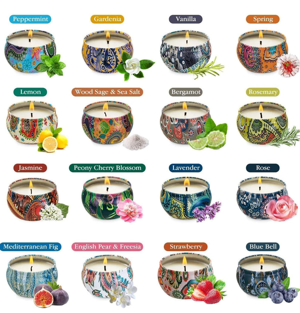 Scented Tin Candle 2.5oz