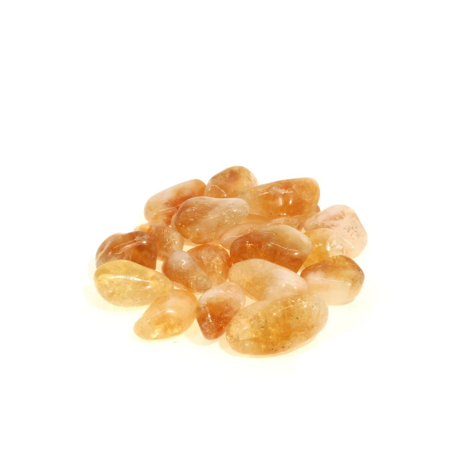 Citrine Tumbled Stone – Abundance & Manifestation Healing Crystal