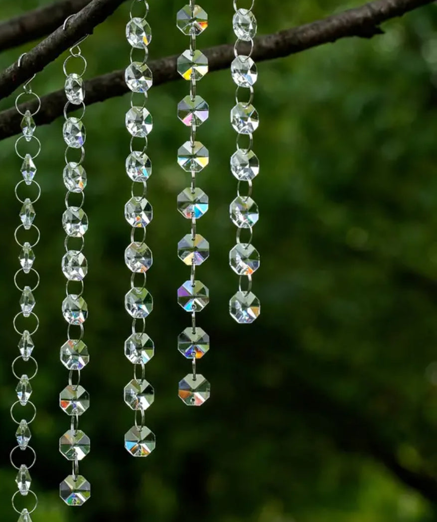 Crystal Strand Suncatchers