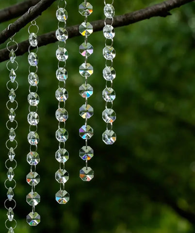 Crystal Strand Suncatchers