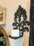 Wrought Iron Wall Sconce