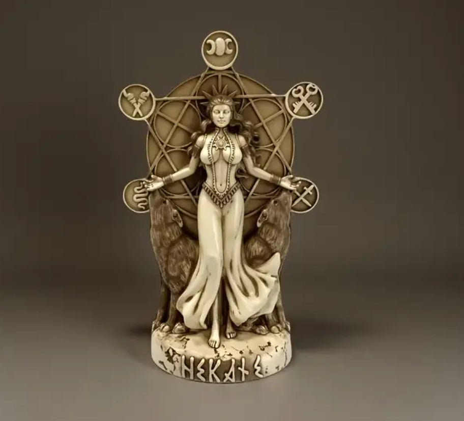 Hecate Goddess Statue