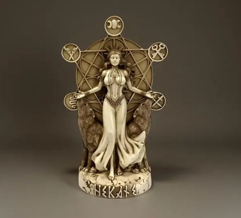 Hecate Goddess Statue