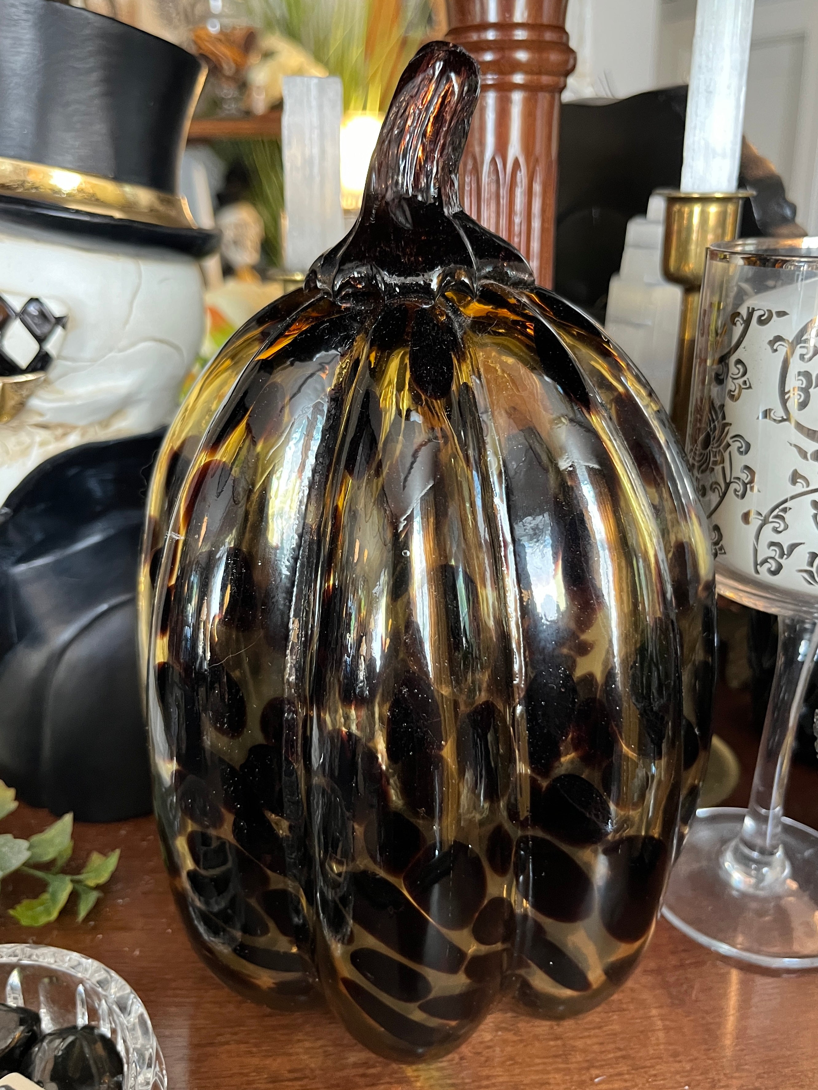 Handblown Glass Pumpkins