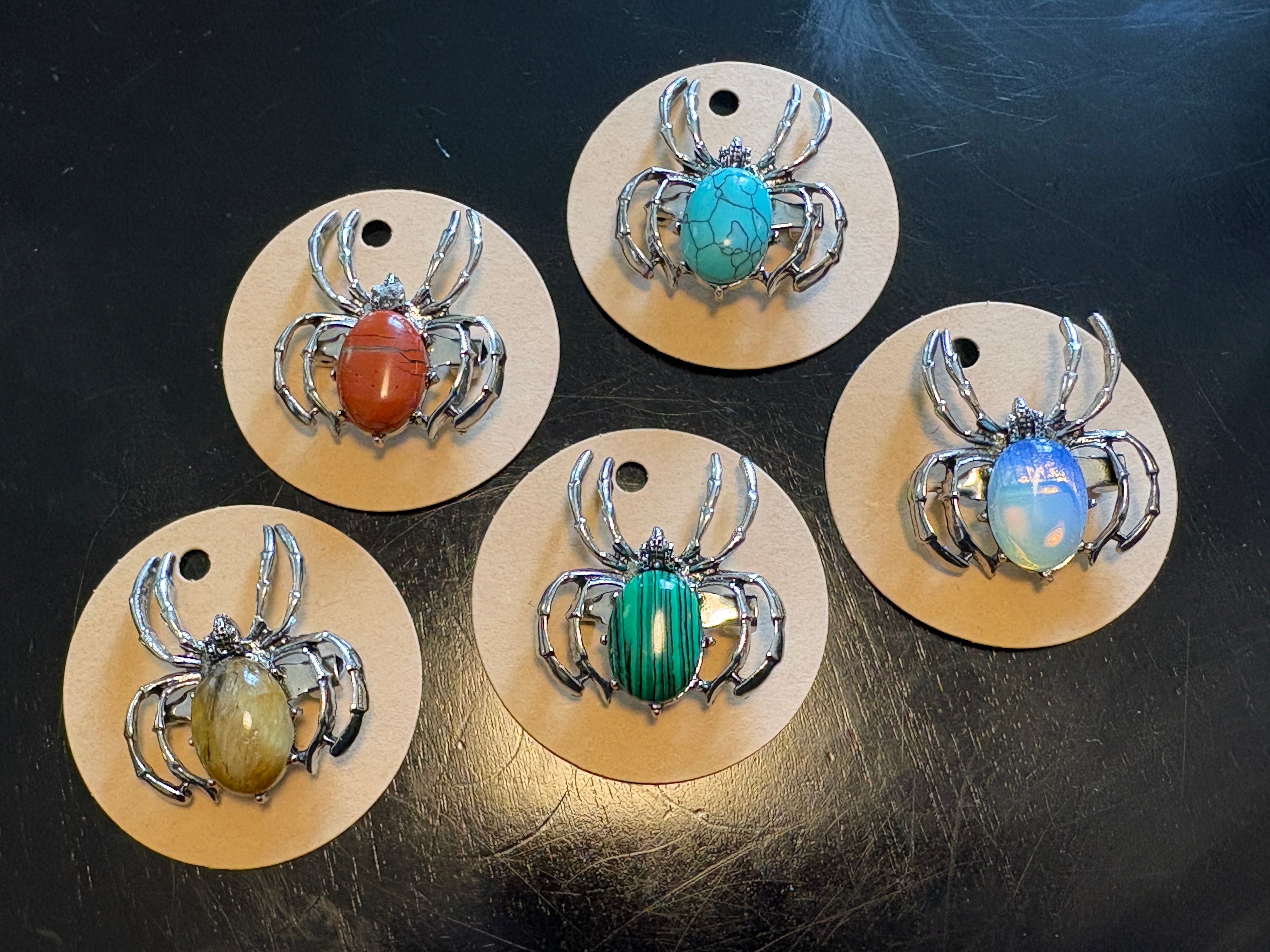 Stone Spider Broach