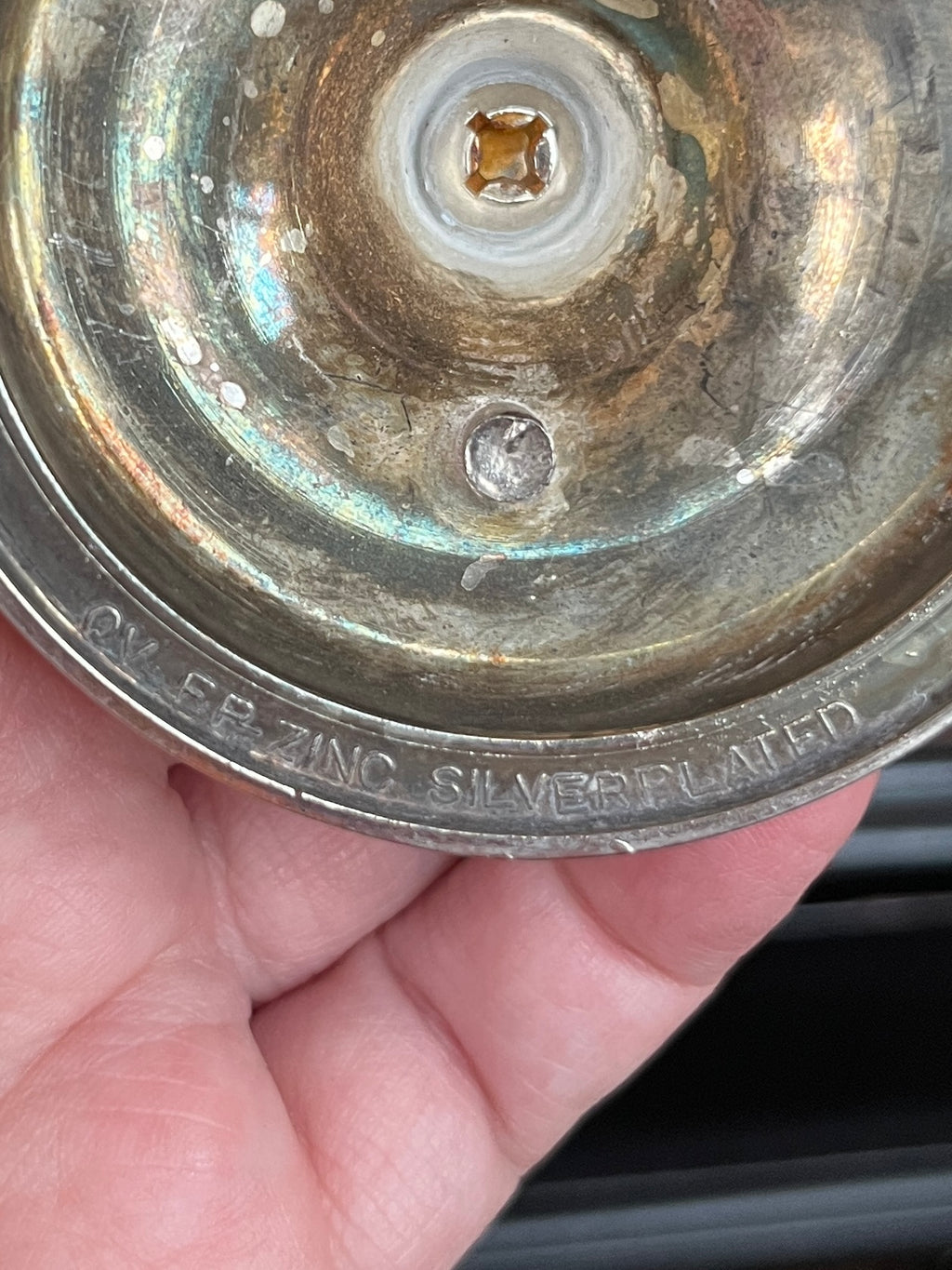 Vintage Silver Plated Candle Stick