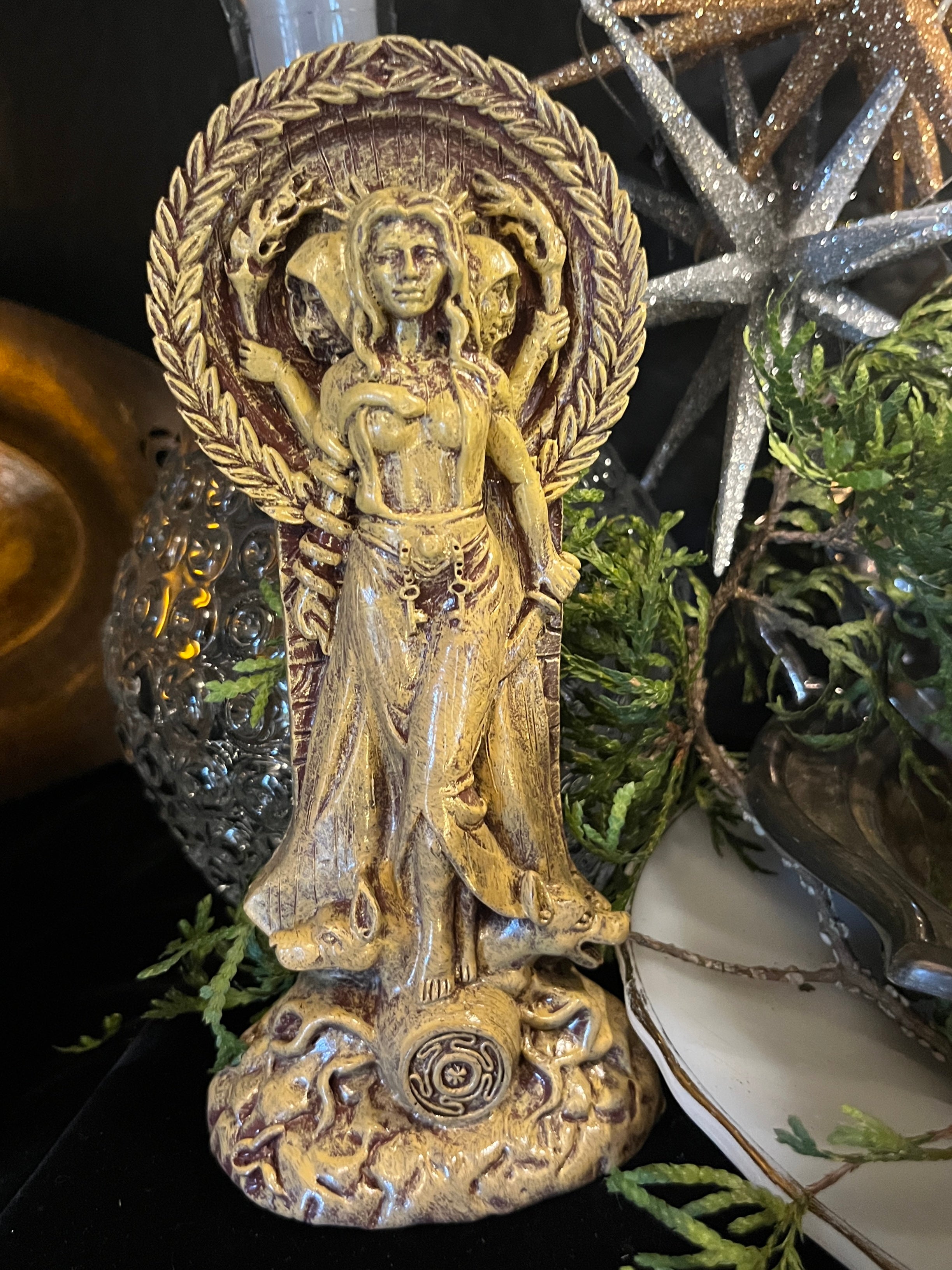 Hecate Goddess Statue