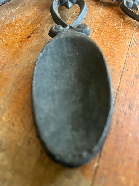 Cast Iron Spoon & Ladle Set