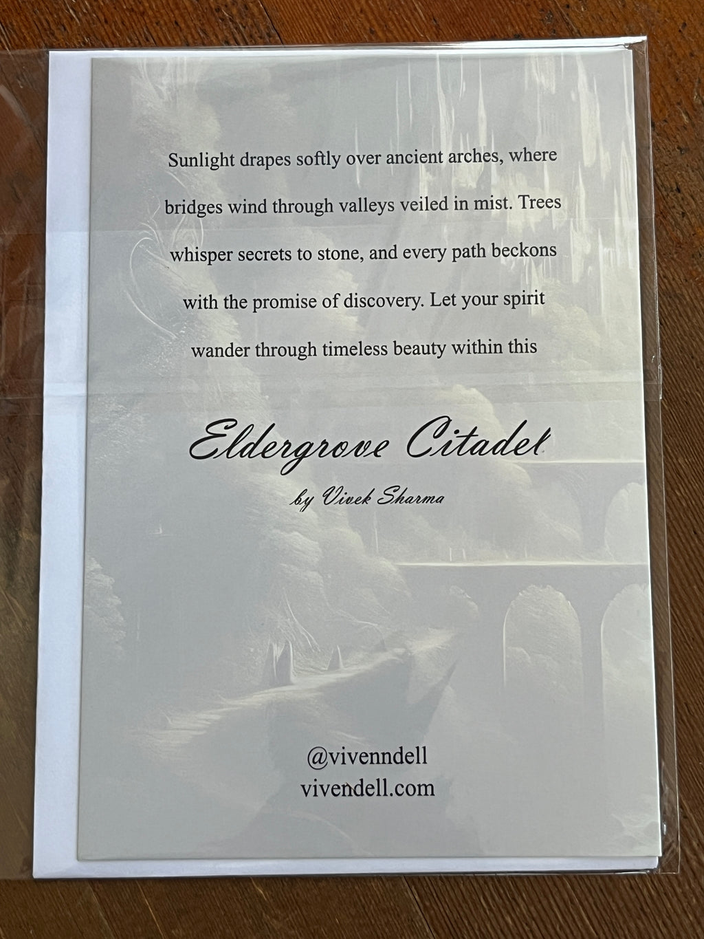 Eldergrove Citadel Card by Vivek Sharma