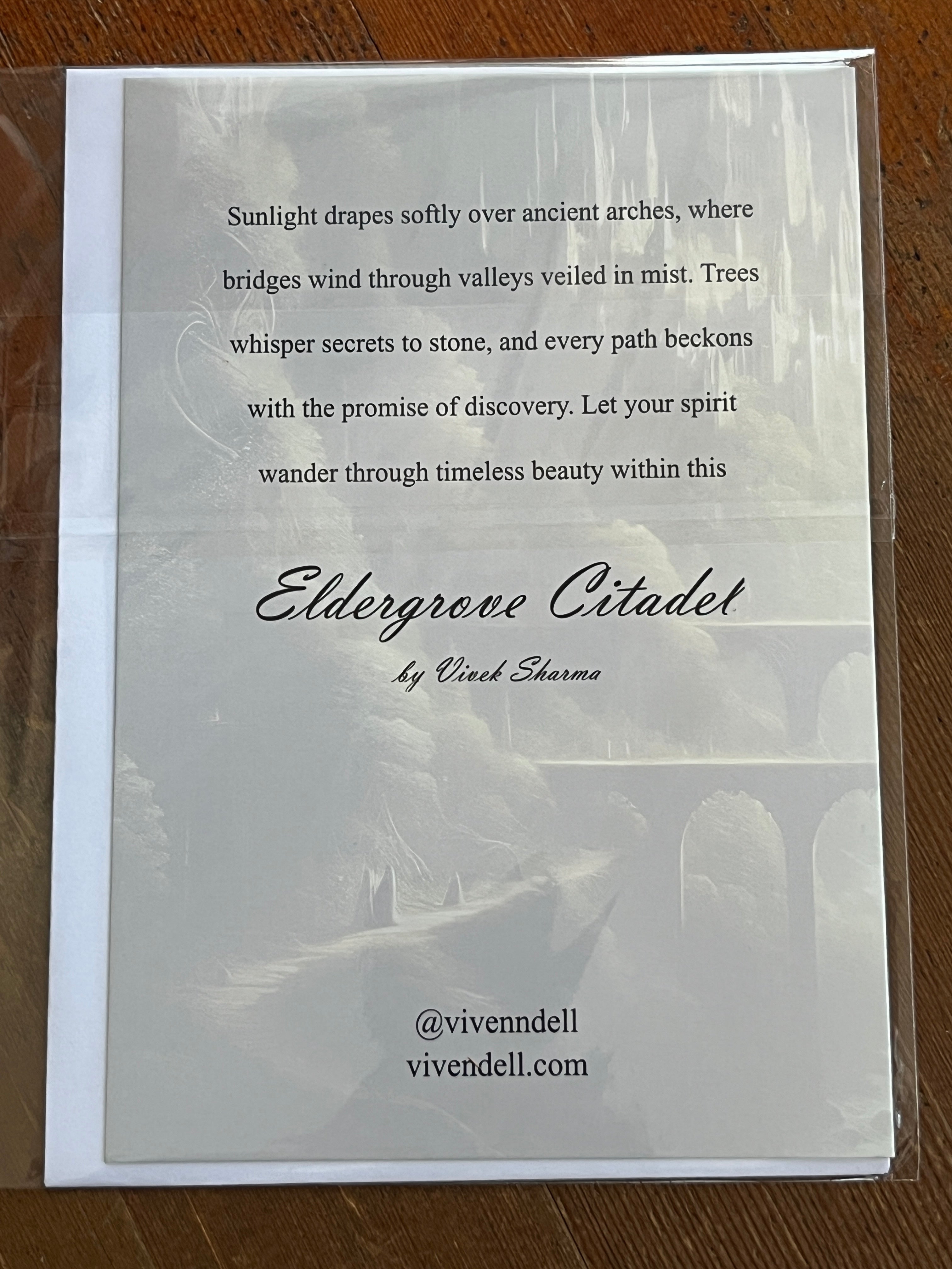 Eldergrove Citadel Card by Vivek Sharma